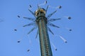 The big amusement park `Prater` in Vienna, Austria, Europe Royalty Free Stock Photo